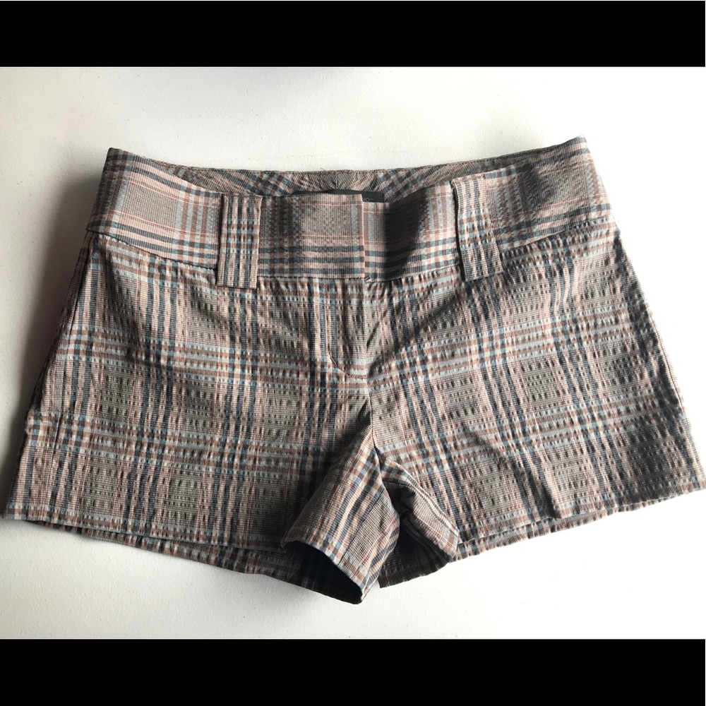 Plaid shorts